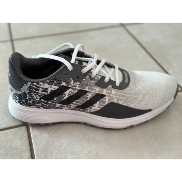 NEW Adidas S2G Spikeless Golf GV9792 White Grey 9.5 US Amputee Right Shoe ONLY main image 5